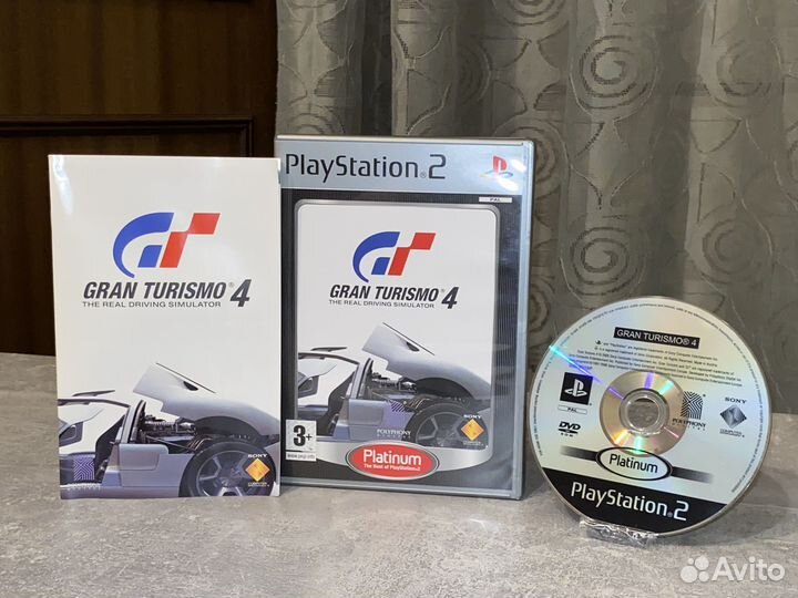 Gran Turismo 4 Sony PS2 Pal лицензия