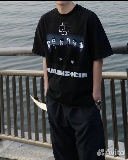 Футболка rammstein мерчовая