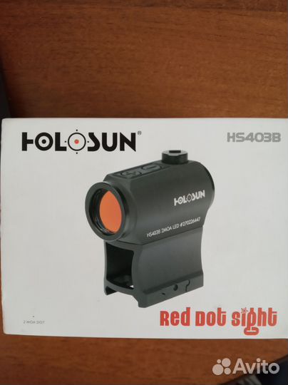 Коллиматорным прицел paralow HS403B