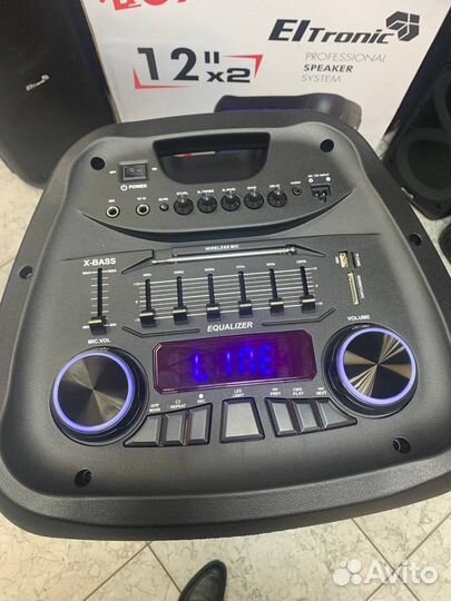 Колонка eltronic 20-56 1500ватт мощная