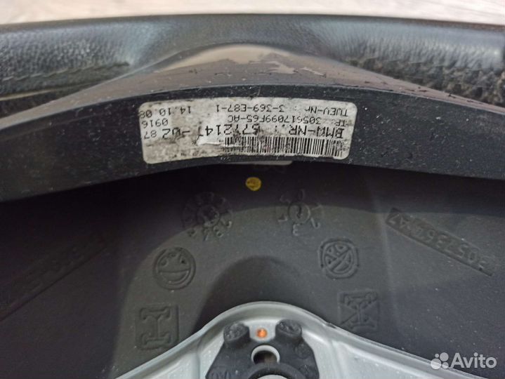 Спорт руль BMW E90/E92/E93/E81/E84/E87 без подушки