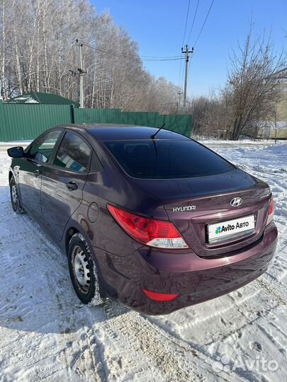 Hyundai Solaris 1.6 МТ, 2011, 166 500 км