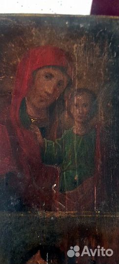 Икона 19 века,старинная