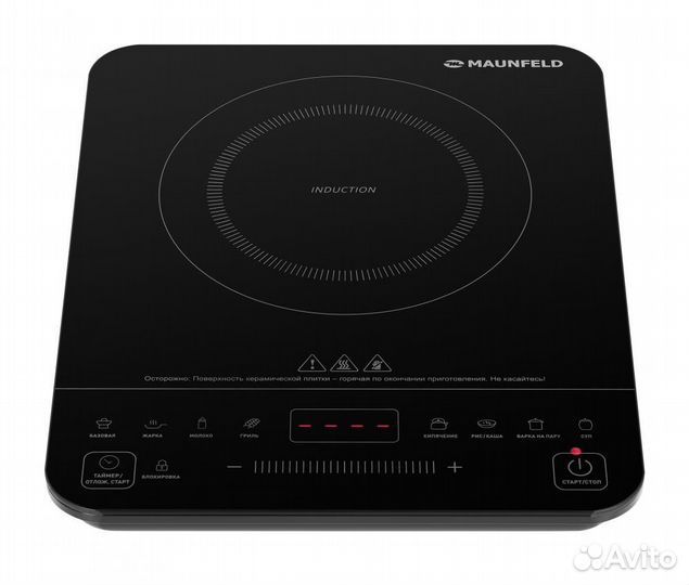 Индукционная варочная панель maunfeld EVI.F291-BK