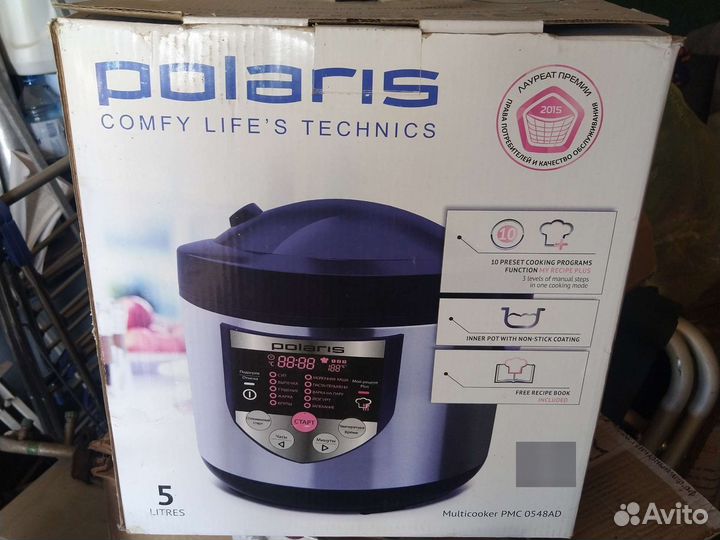 Мультиварка polaris pmc 0548ad