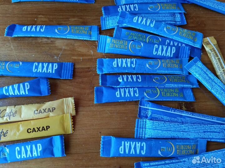 Макдональдс Сахарные пакетики