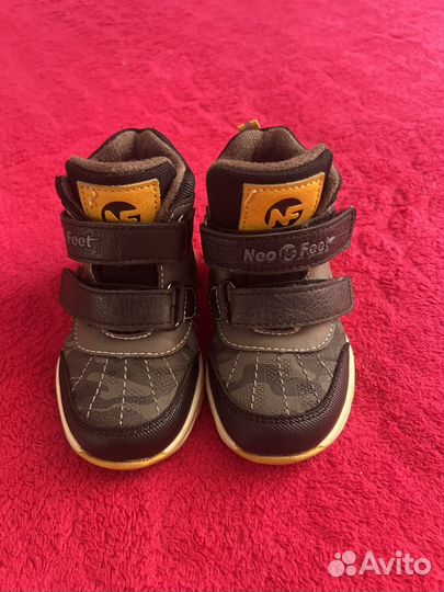 Ботинки демисезонные для мальчика 20 размер