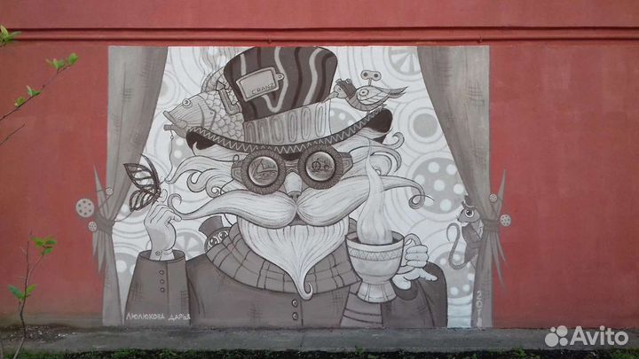 Художественная роспись стен в Калининграде