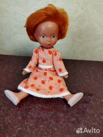 Кукла советская СССР Ленигрушка