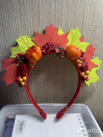 Ободок на праздник осени