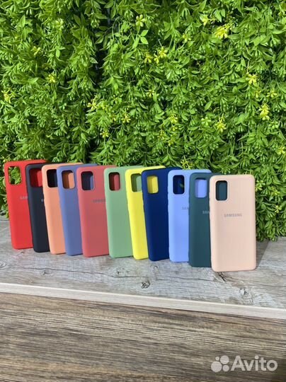 Чехол силиконовый Samsung A41