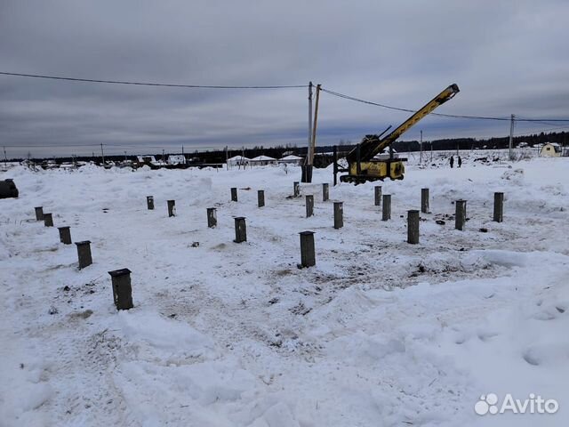 Винтовые сваи под ключ установка