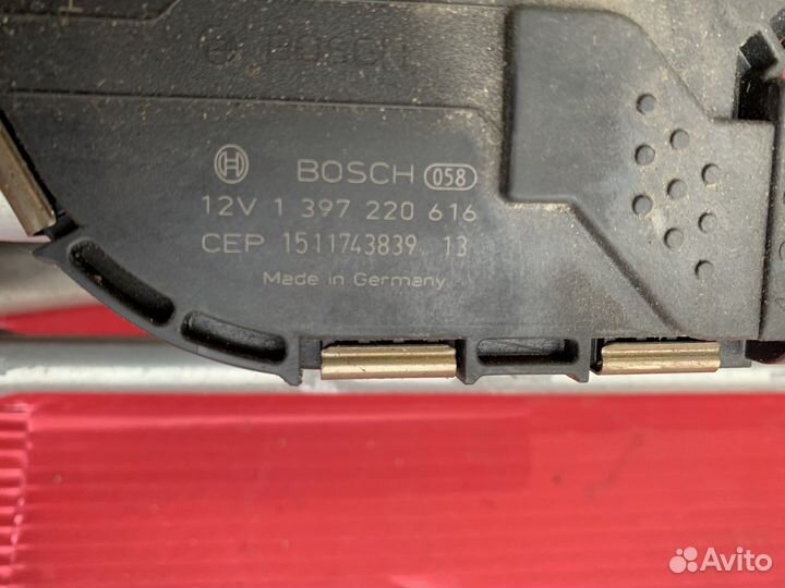 Трапеция дворников audi a6 c7