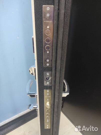 Дверь входная металлическая с зеркалом Лион