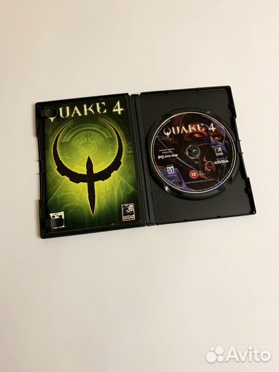 Quake 4 зарубежная лицензия DVD-box