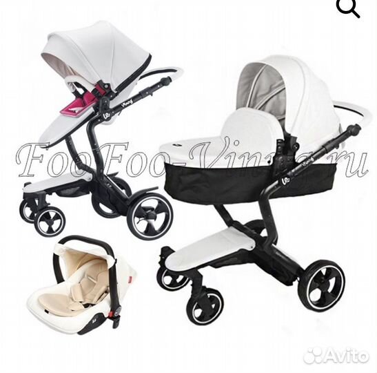 Продам коляску foo foo 3 в 1