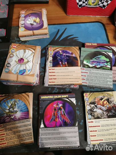 Коллекция карт:Бакуган, человек паук, Скуби-Ду