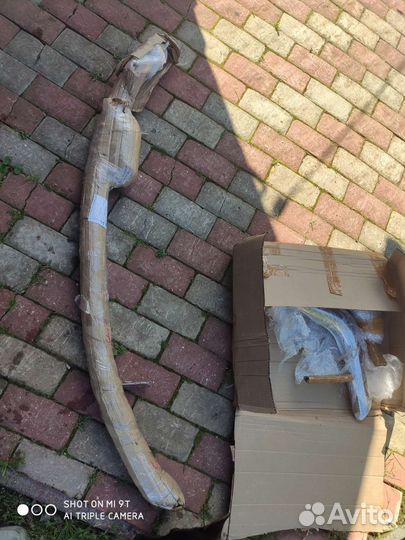 Защита переднего бампера Ssang Yong Rexton