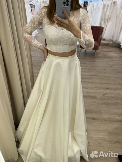 Костюм топ и юбка