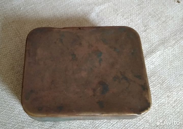 Коробка Латунь фурнитура старина