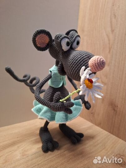 Вязаные игрушки ручной работы