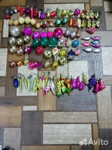 Елочные игрушки СССР