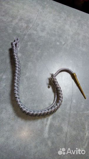 Аксельбант металлизированный (серебро)