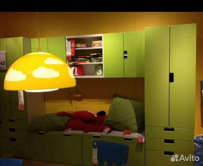 Светильник подвесной для детской скойг, икеа