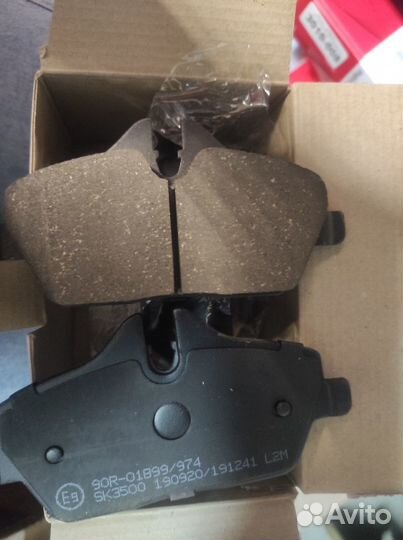 Тормозные колодки BMW E81/E87 mini cooper 04