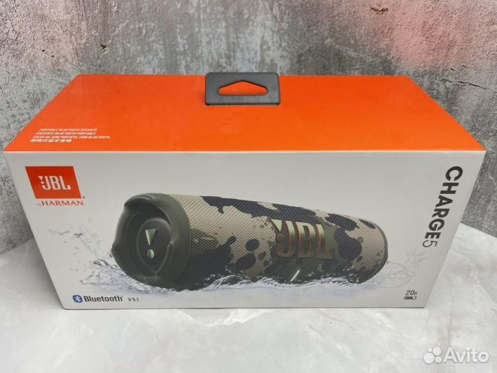 Портативная колонка JBL Charge 5 Камуфляж
