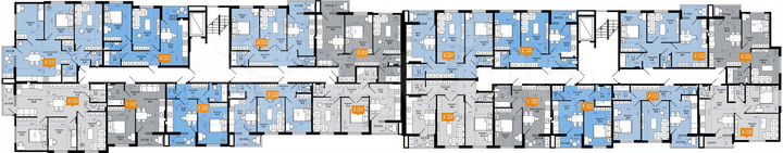 2-к. квартира, 59,8 м², 7/9 эт.