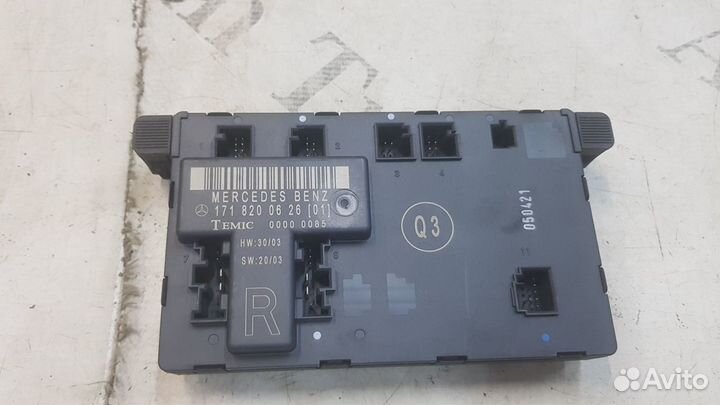Блок управления справа Mercedes SLK-Class R171