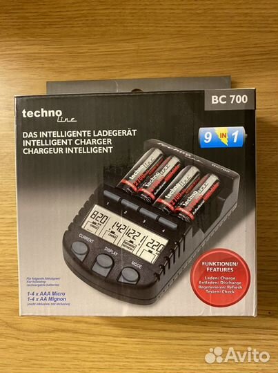 Зарядное устройство, зарядник для батарей аа, Tech