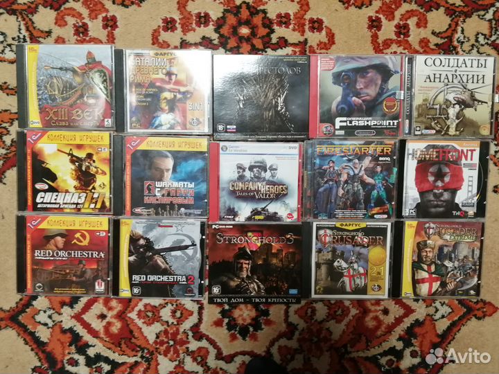 CD-диски с играми на компьютер