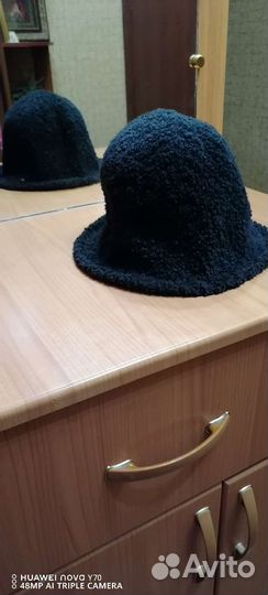 Шапка Панама женская зимняя