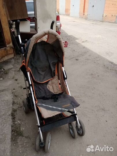Прогулочная коляска трость бу