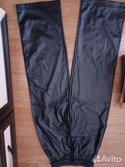 Кожаные брюки