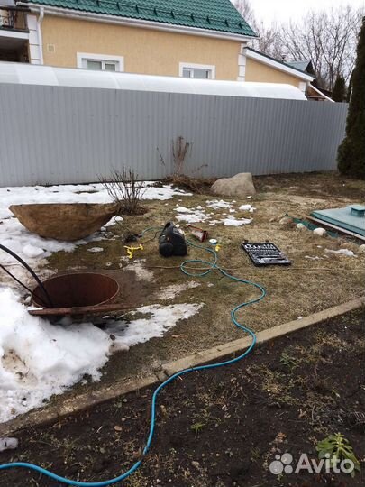 Ремонт чистка скважин колодцев и сантехник работы