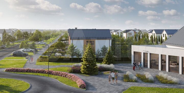 Дом 61 м² на участке 6,2 сот.