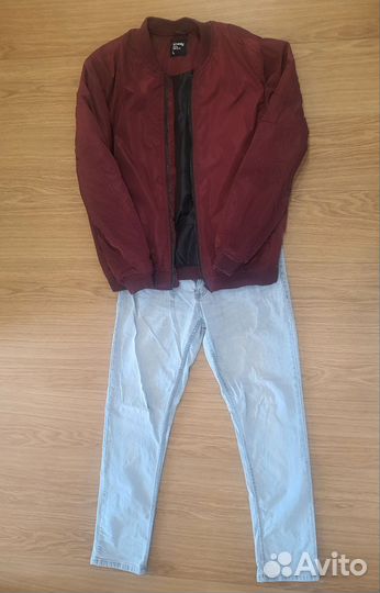 Джинсы и куртка комплектом