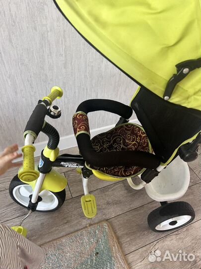 Детский велосипед с ручкой