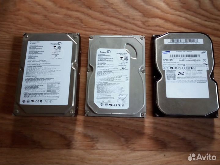 Жёсткий диск 40 - 500 Gb