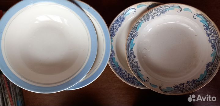 Тарелки советские