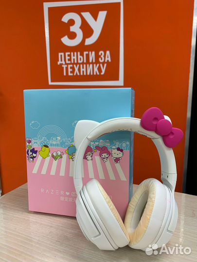 Игровые наушники Razer Kraken BT Sanrio Hello Kitt