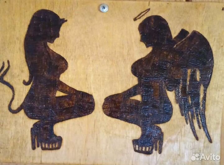 Выжигание по дереву/продажа картин