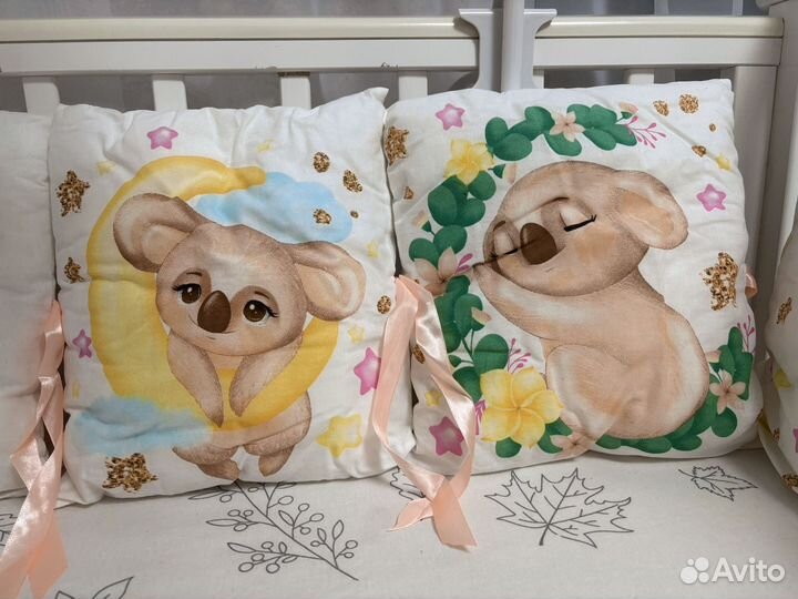 Бортики в кроватку