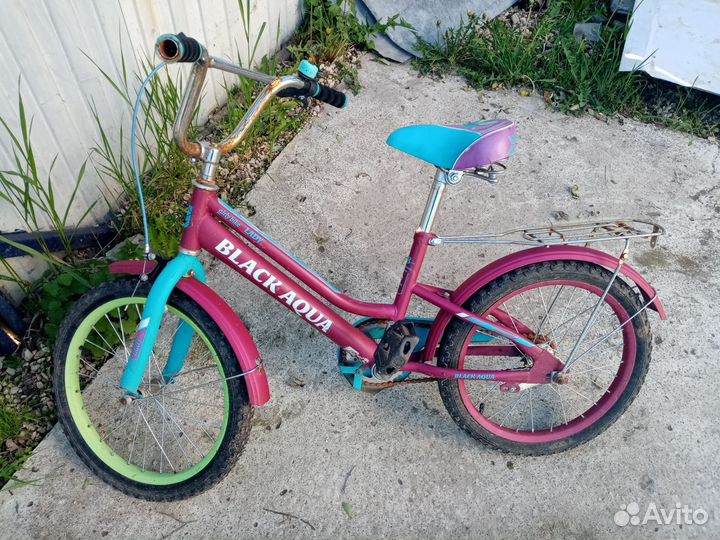 Велосипед black aqua