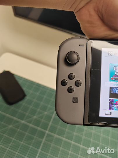 Nintendo switch прошитый 128 GB кейс