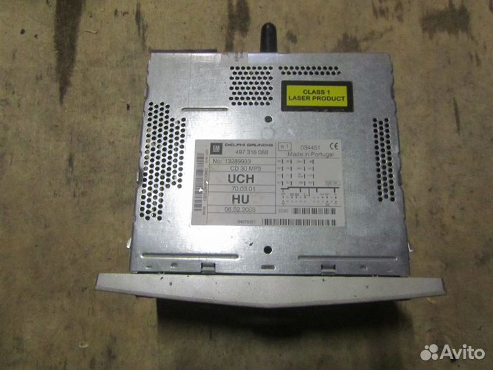 Магнитола Opel Astra H Family 2004-2015 13289933