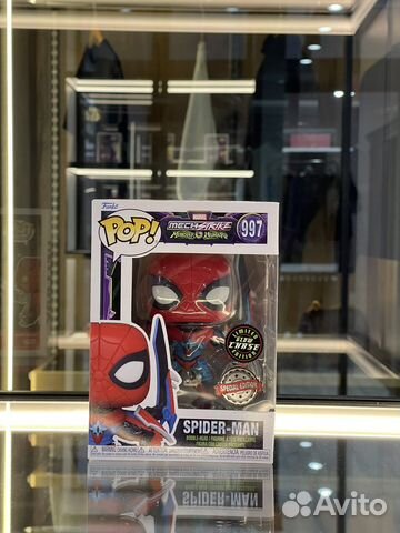Funko pop mech strike spider man chase